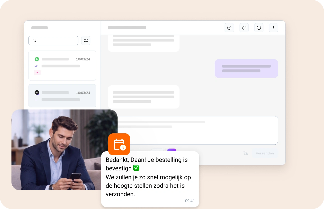 E-commercebedrijf dat messaging gebruikt om kosten te verlagen en klantloyaliteit te verbeteren.