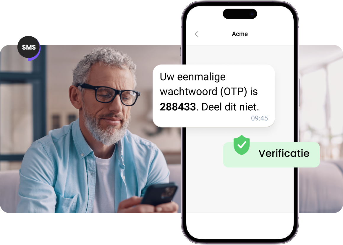Bescherm gebruikers met OTP-verificatie met TopMessage.